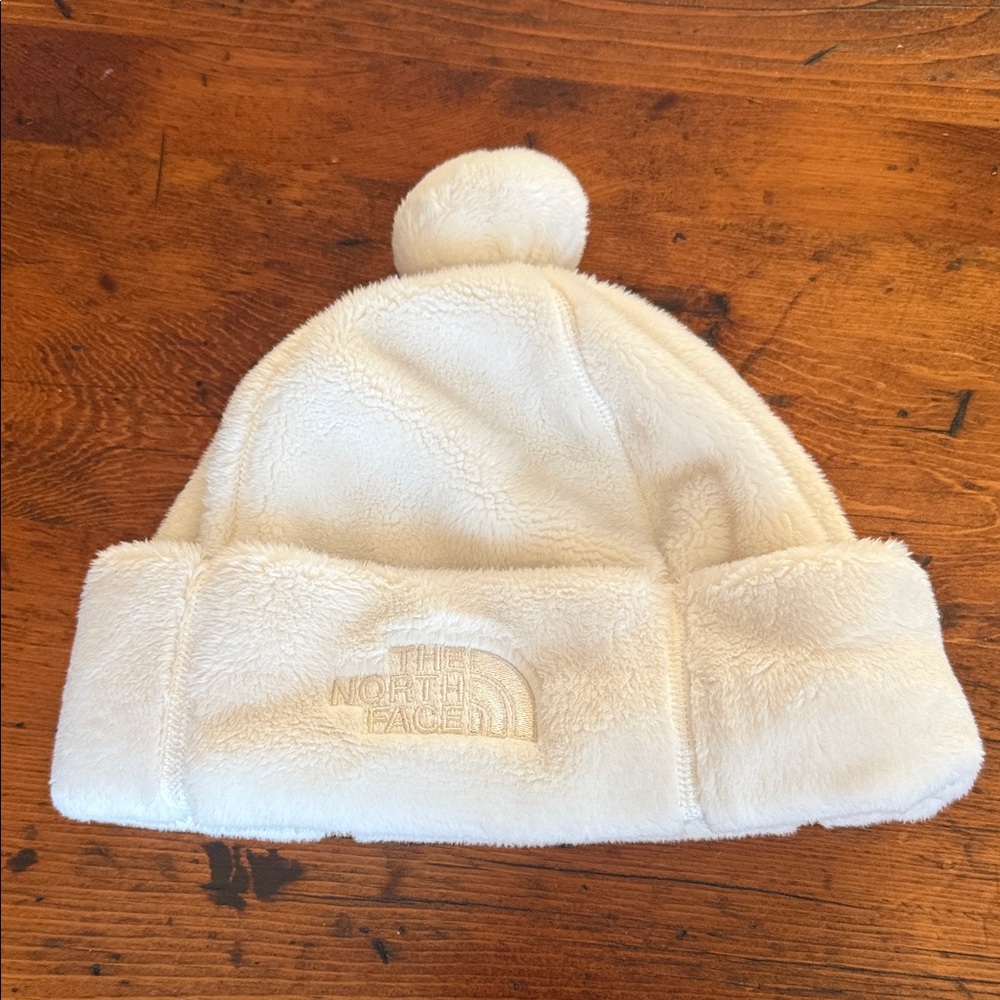 The North Face Girls Cream Beanie